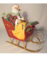 Thomas Kinkade - &quot;A Visit from St Nicholas&quot; Figurine Sleigh - £31.27 GBP