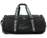 Lacoste Bag L.23 Tennis Duffle Bag Unisex Sports Training Bag Black NWT ... - £190.11 GBP