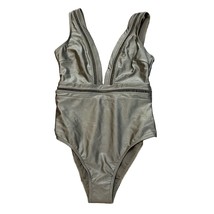 Ted Baker London Plunge One Piece Swimsuit in Khaki Size &#39;1&#39; US 0-2 New  - $829.22 MXN