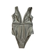 Ted Baker London Plunge One Piece Swimsuit in Khaki Size &#39;1&#39; US 0-2 New  - $59.31 CAD