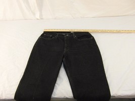 Adult Women&#39;s Levi Strauss &amp; Co 515 Boot Cut Low Rise Black Jeans GREAT ... - $25.32