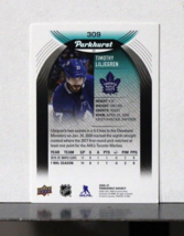 2020-21 Parkhurst Rookie #309 Timothy Liljegren Toronto Maple Leafs - £1.53 GBP