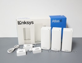 Linksys Atlas 6 MX2003 Dual-Band Wi-Fi 6 Dual-Band Mesh System (3 Pack) - £60.35 GBP