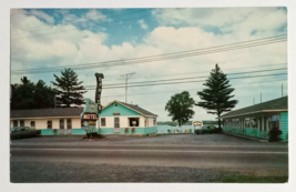 Lake Edge Motel on Lake Champlain Old Cars Plattsburgh NY UNP Postcard c1960s - £6.35 GBP