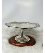 Vintage International Sterling Silver Cake Stand T38 Fine Detail Edges 1... - €616,73 EUR