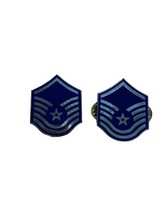 Air Force Enameled Chevron: Master Sergeant- pair - £14.64 GBP