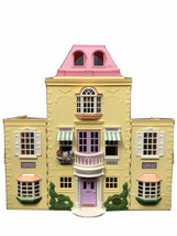 Fisher Price Loving Family Folding Grand Mansion Twin Time DollHouse Pla... - £97.76 GBP