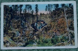 Vintage Color Tone Postcard, Natural Bridge-Yellowstone Park - COLLECTIB... - £3.94 GBP