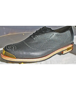 70% discount Black Brogue Gold Toe golf shoes by Vecci - $210.00+
