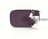 NWT Kipling AC8217 50 Pens Case Cosmetic Accessory Box Polyamide Purple ... - $32.95