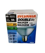 SYLVANIA DOUBLE LIFE 60W HALOGEN FLOOD LIGHT BULB PAR 20 NEW - $21.71 CAD