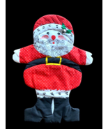 Vintage Santa Quilting Fabric Hot Mat ? Wall Decor Christmas Tree Sitter... - €25,18 EUR