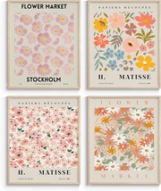 Danish Pastel Aesthetic Room Decor Posters, Vintage And Flower, 8X10In)... - £28.32 GBP