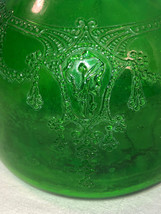 Green Cameo Depression Glass Whitehouse Vinegar Decanter No Stopper - £11.79 GBP