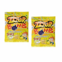 Zour Bomb Lemon Candy, 110 gm (Pack of 2) Free shipping world - $28.34