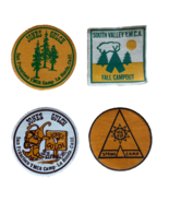 x4 Vintage late 70s South Valley YMCA Patches Jones Gulch Yig Yip 3.25 i... - £23.32 GBP