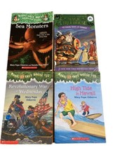 MAGIC TREE HOUSE Book of 4 #15 #22 #28 &amp; Sea Monsters ~ Young Adult Chapter Book - £10.05 GBP