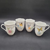 Lenox Butterfly Meadow &quot;Dragonfly&quot; Pattern Coffee/Tea Cups Mugs - Set of... - £31.72 GBP