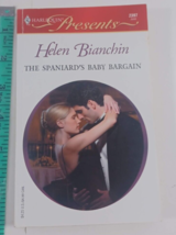 the spaniard&#39;s baby bargain by helen bianchin paperback fiction novel - £4.73 GBP