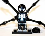 Building Block Spider Man Black Symbiote Suit Across Minifigure Custom - $6.50
