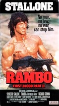 Rambo: First Blood Part II [VHS 1987] Sylvester Stallone, Richard Crenna - £1.75 GBP