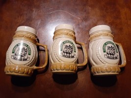 Three Horses Brand Holland Beer (Made In Brazil) Rare Set Of Three Mugs - £24.39 GBP