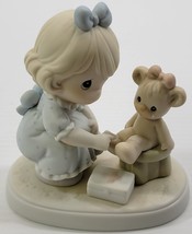 *R33) Precious Moments 1994 Members Only &quot;Caring&quot; Figurine - $11.87