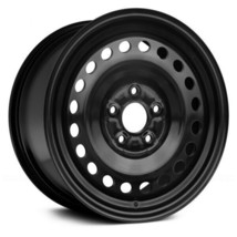New Wheel For 2006-2011 Honda Civic 15x6 Steel 20 Hole 5-114.3mm Painted Black - £121.51 GBP
