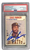 Dave Parker Firmado Pittsburgh Pirates 1979 Azafata #53 Carta PSA / DNA - £69.75 GBP