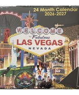 2026 2027 2 Year 24 Month Las Vegas Wall Calendar Wynn Paris Aria MGM Be... - €12,92 EUR