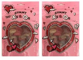 2 Pack Trader Joe's xo Gummy Candy in X's &amp; O's 14 oz RARE Favorite Love... - $27.00