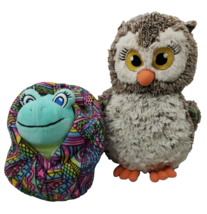 Girl Scout Plush Lot Owl Turtle Little Brownie Cookie Baker Friends Hatchlings - £11.47 GBP
