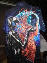 Robert Graham Meta Future Short Sleeve Shirt Size 4XL NWTS image 3