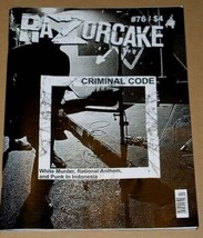 Criminal Code Razorcake Magazine Vintage 2013 Number 76 Punk Rock - $34.99