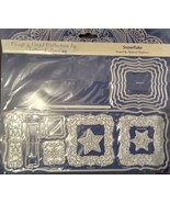 Tattered Lace. Craft A Card Snowflake Die Set. Die Cutting Cardmaking Cr... - $305.63 MXN