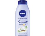 NEW Nivea Oil Infused Scented Body Lotion Coconut &amp; Monoi 16.9 oz pump b... - $6.50