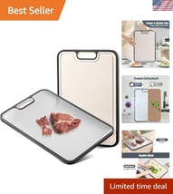 Eco-Friendly 15&quot; Reversible Cutting Board - Ideal for Meat, Fish &amp; Veget... - $42.00