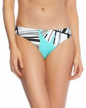 Trina Turk Copacabana Printed Hipster Bikini Bottoms - 4/Teal Multi - £19.98 GBP
