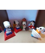 Lot of 5 Snoopy Peanuts McDonalds Happy Meal Toys  - $10.86 CAD