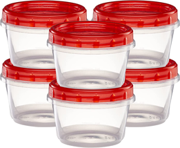 Elegant Disposables (16 Ounce 10 Pack) Twist Cap Containers Clear Bottom... - £20.78 GBP