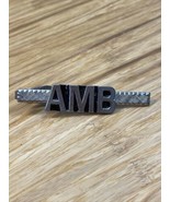 Vintage AMB Tie Clip Bar Ambassador Estate Jewelry Find KG JD - $277.99 MXN