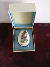 Vintage Royal Bayreuth Porcelain Easter Egg 1980 - £20.88 GBP