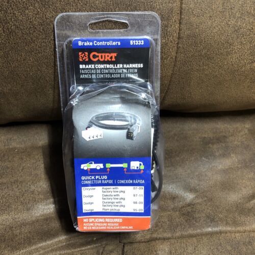 New Curt Brake Control Harness #51333 Chrysler Dodge Dakota Durango Ram ... - $7.91