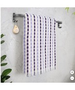 Spice Asher Bath Towels Purple 2-Piece 30&quot; X 58&quot; Cotton 600 GSM Absorbent - $82.04 CAD