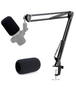 Mic Arm For Microphone - Professional Duocast Mic Boom Arm, Adjustable S... - £31.46 GBP