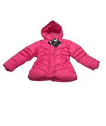 Vervical 9 Jacket Girls Youth 6X Pink Puffer Quilted Hooded Full Zip Out... - $27.69 CAD