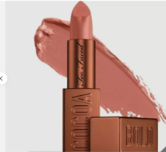 Too Faced Cocoa Bold Em-Power Cream Lipstick Hot Chocolate New - $21.75