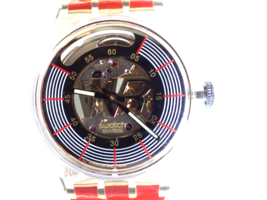 SWATCH Edwin Moses Automatic 23j Skeleton Unisex Wristwatch - $1,840.36 MXN