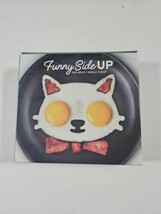 Fred Funny Side Up Cat Kitty Just Kitten!Silicone Egg Mold - NEW - $13.53 CAD