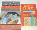 2 Books Women in THEOLOGY Goddess Sophia, Brides in the Desert Begiunes - $18.77